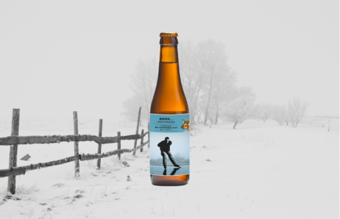 Brrr winterbier van De Koperen Kat